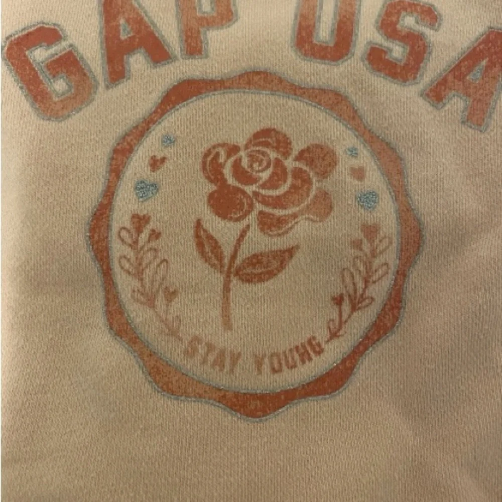 Baby Gap Size 5-7 Kids Girls Pink and Yellow Long Sleeve Sweater Sweatshirts